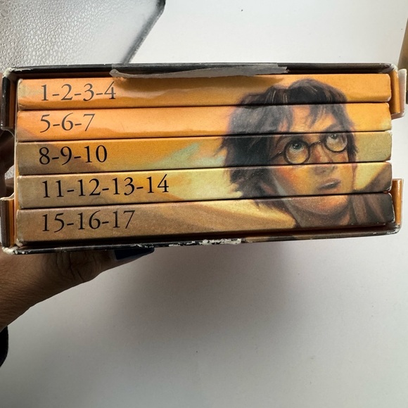 Harry Potter And The Deathly Hollows HC Novel and Audio CD 17 Discs EUC - Picture 15 of 15